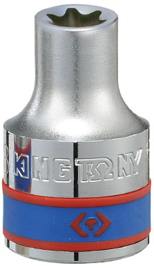 картинка Головка торцевая TORX Е-стандарт 1/2&quot;, E10, L = 37 мм KING TONY 437510M от интернет магазина Parts-company