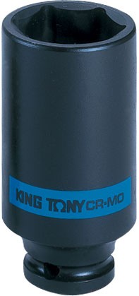 картинка Головка торцевая ударная глубокая шестигранная 1/2&quot;, 38 мм KING TONY 443538M от интернет магазина Parts-company